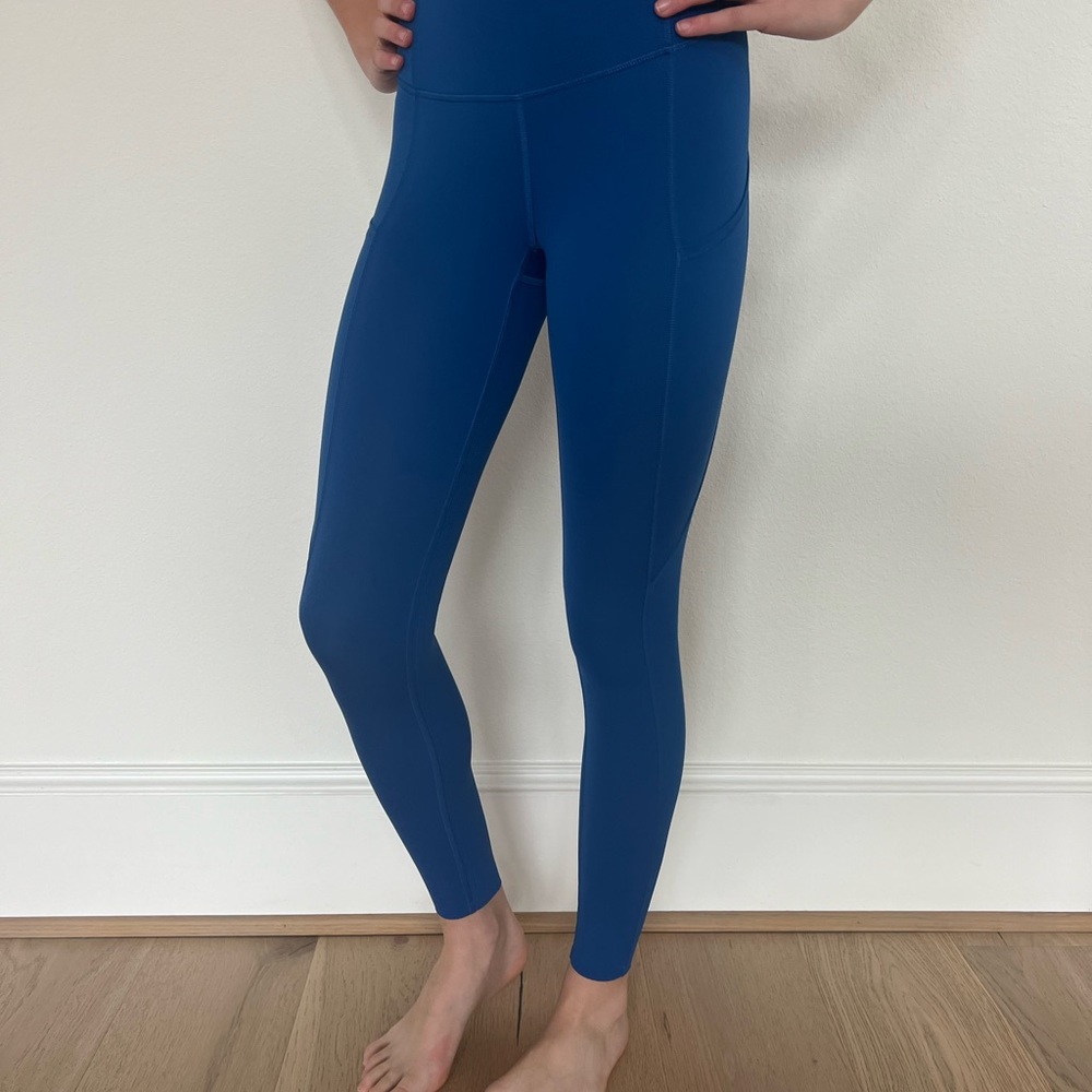 Lululemon. Fast and free/high-rise leggings/25”/size 0